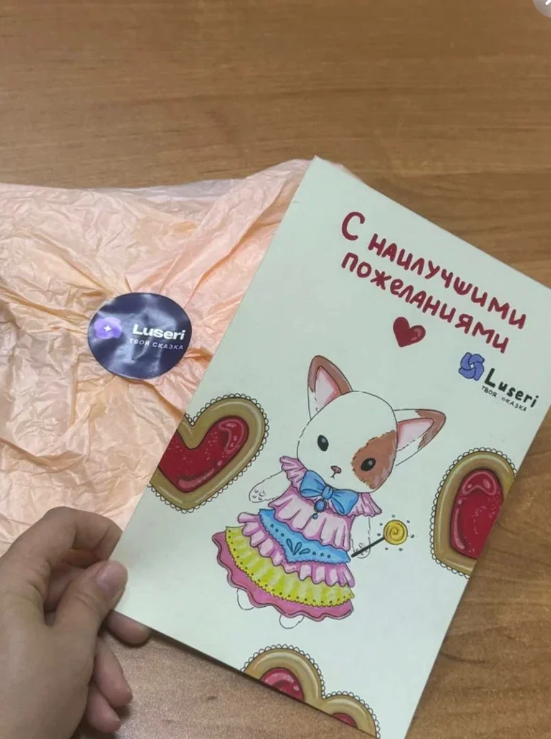 Готовая книга Luseri покупателя Максим